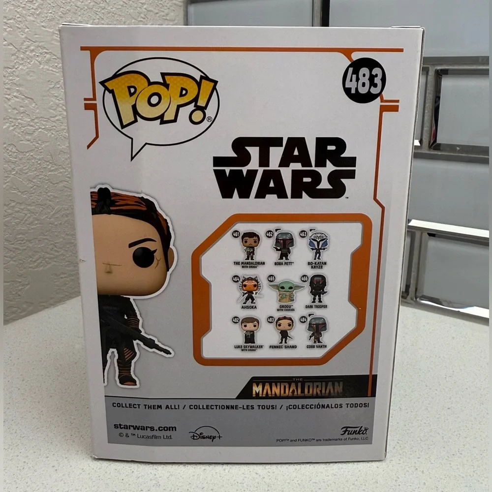 Funko Pop Star Wars Fennec Shand Bobble-Head Figurine 483